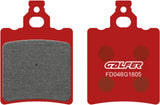 Rear Semi-Metal Trial Top Brake Pads - Galfer Compatible With Cagiva Tamanaco 125 (1989)