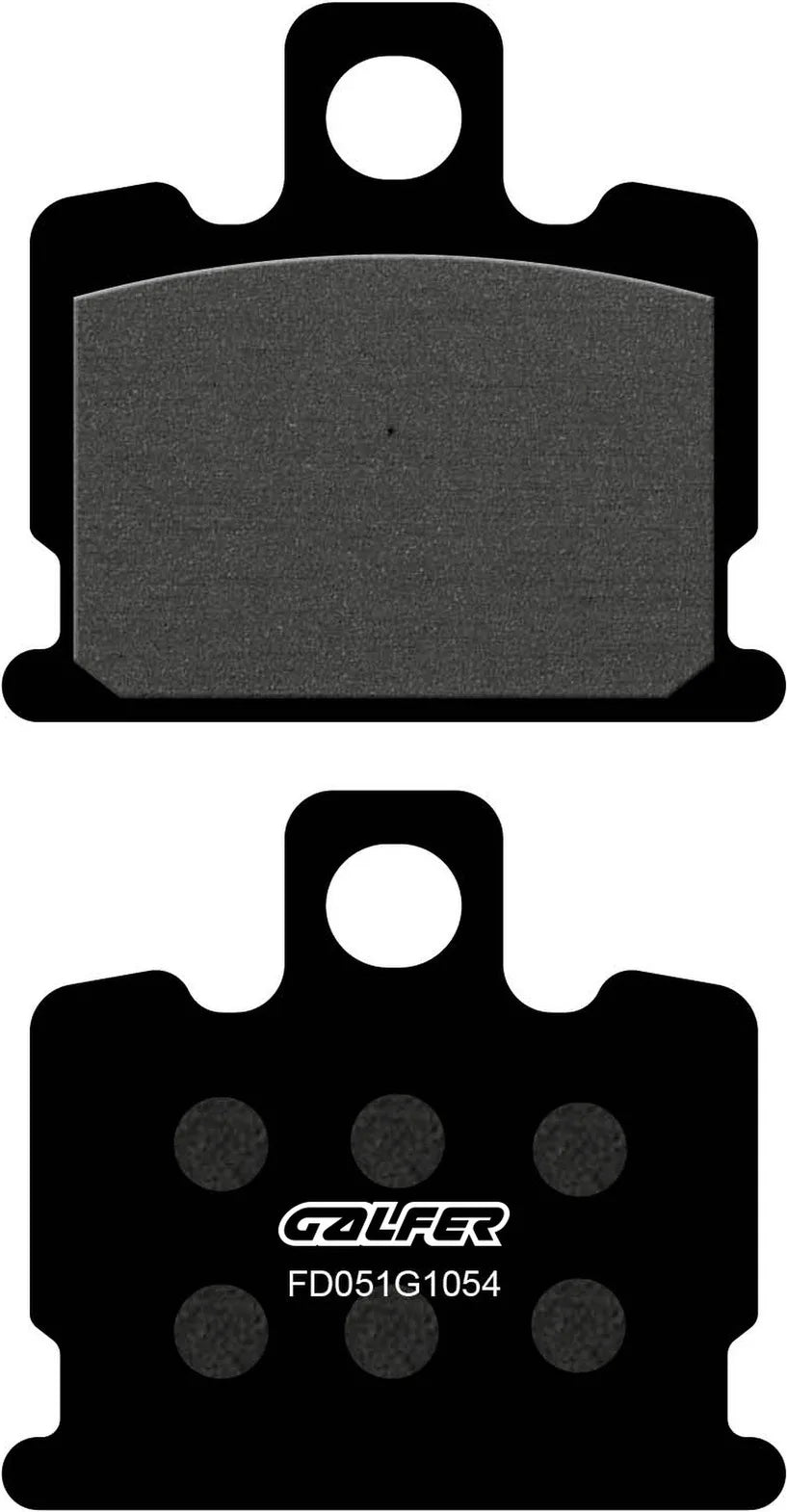 Front Semi-Metal Brake Pads - Galfer Compatible With Yamaha Rx 80 Special (1982)