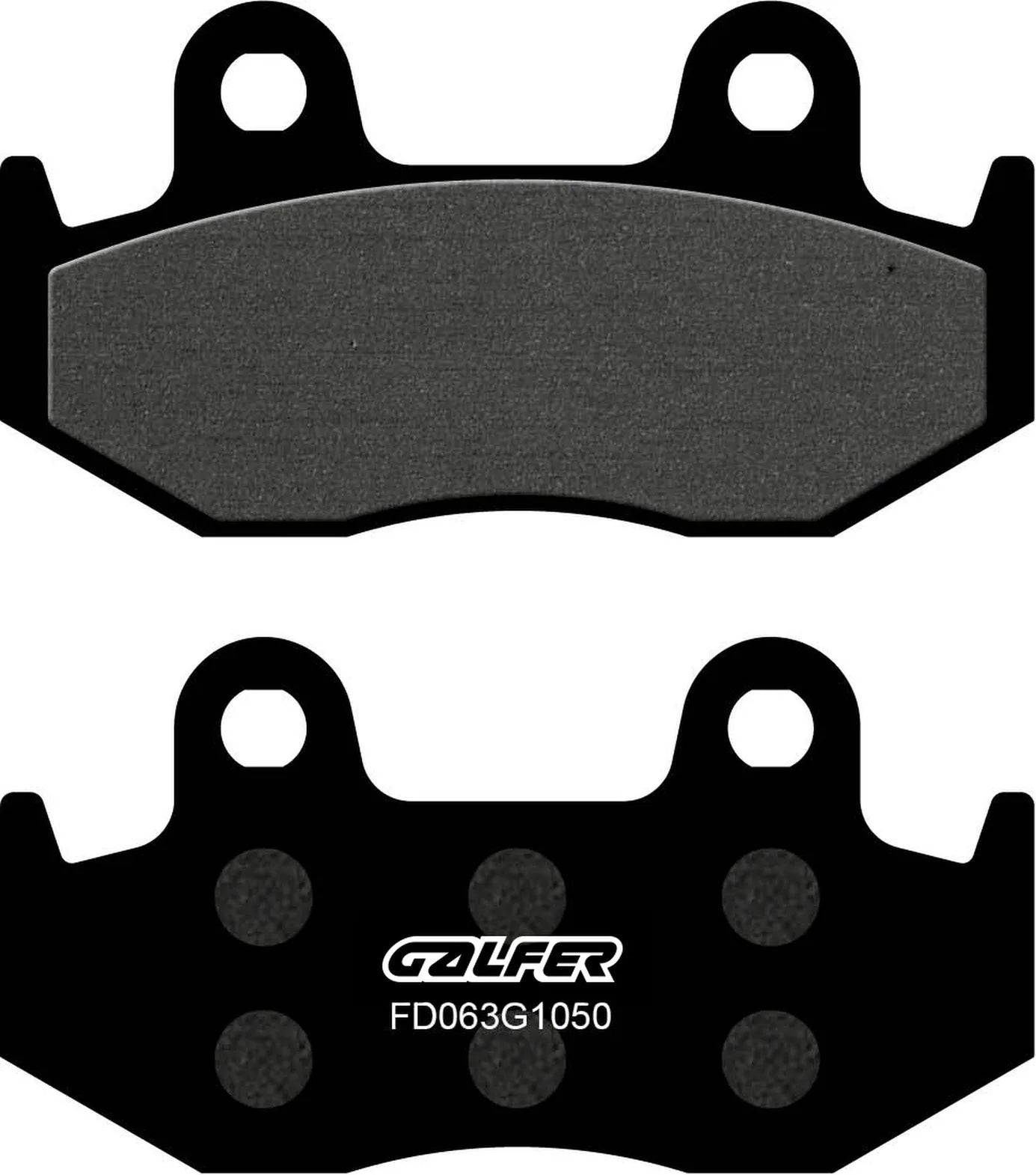 Rear Scooter Brake Pads - Galfer Compatible With Hyosung St 7 700 (2010)