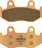 Front Sintered Quads Brake Pads - Galfer Compatible With Honda Cr 125 R (1984-1986)