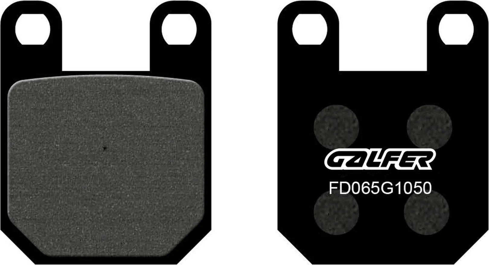 Rear Scooter Brake Pads - Galfer Compatible With Roxon Duel Tt 50 (2006)