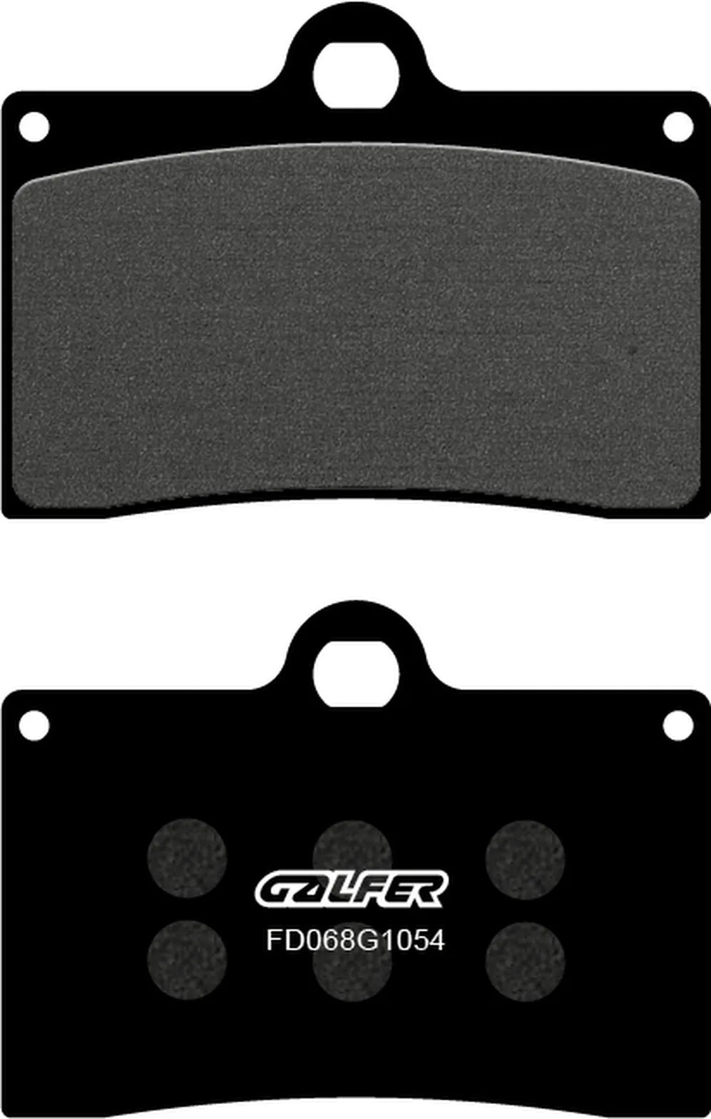 Pastillas De Freno Delantero Semimetálicas - Galfer Compatible Con Bimota Dieci Biposto 1000 (1992-1995)