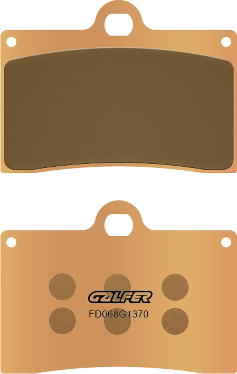 Pastillas De Freno Delantero Sinterizadas Street - Galfer Compatible Con Bimota Yb6 1000 (1987)