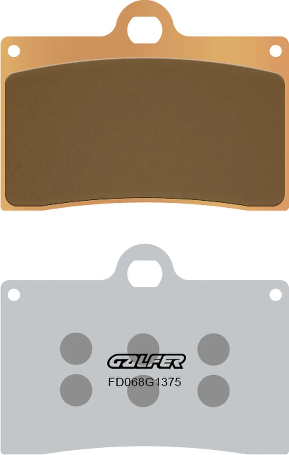 Pastillas De Freno Delantero Sinterizadas Sport - Galfer Compatible Con Bimota Bellaria 600 (1990)