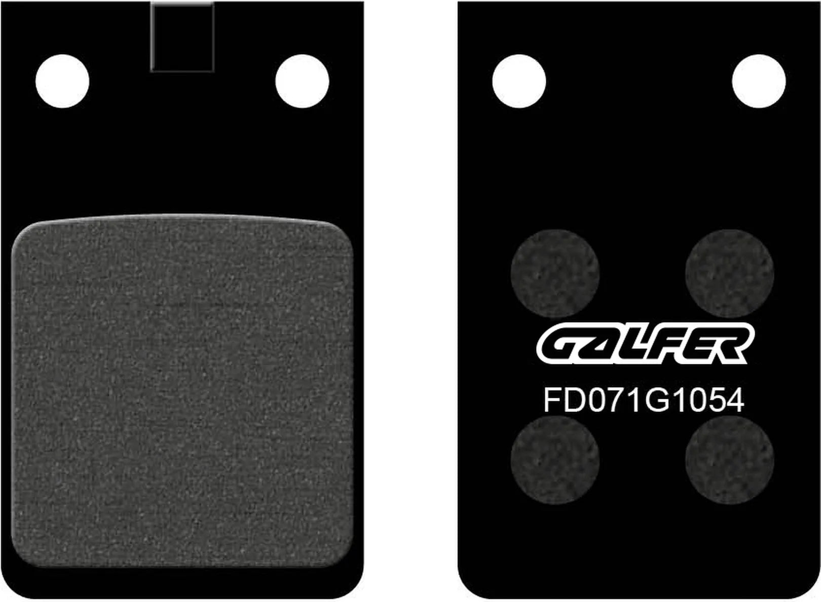 Pastillas De Freno Delantero Semimetálicas - Galfer Compatible Con Aprilia Af1 50 (1985)