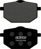 Front Semi-Metal Brake Pads - Galfer Compatible With Yamaha Dt 80 Lc2 (1985)