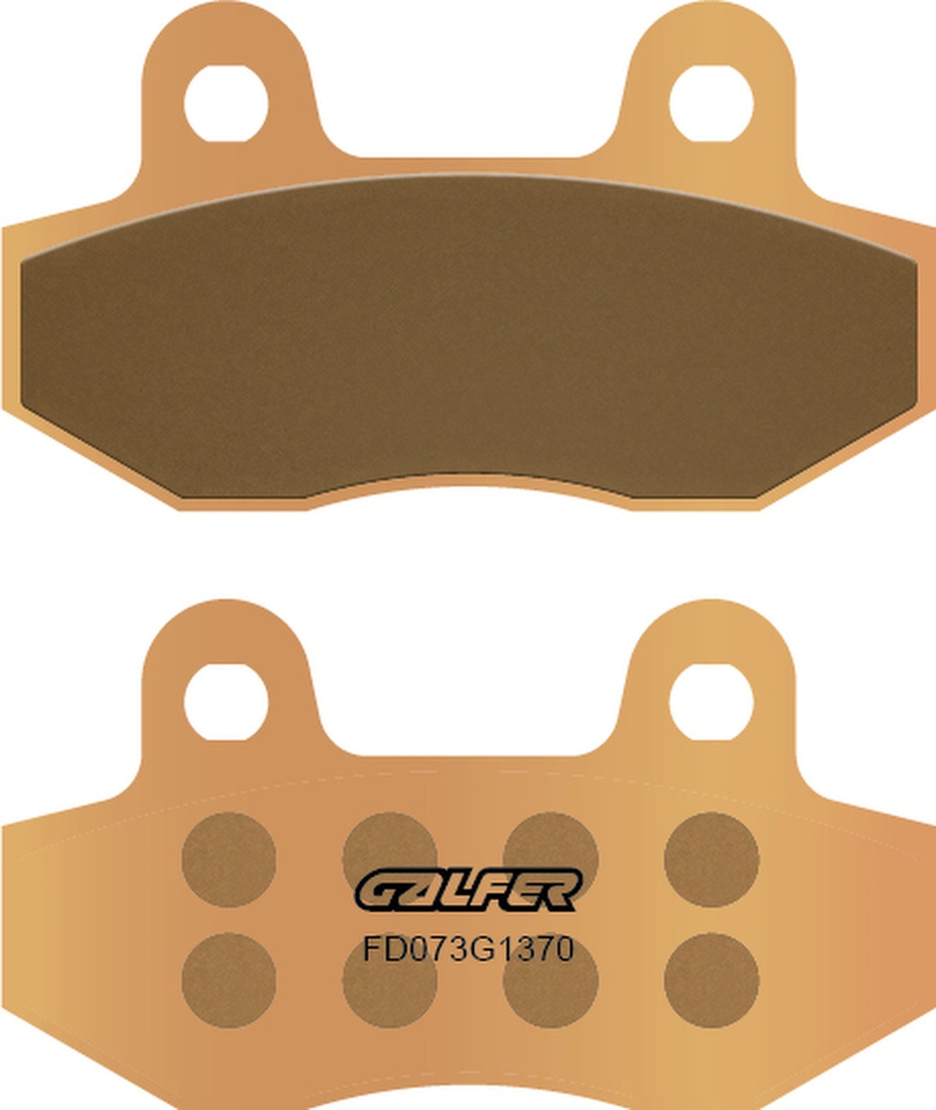 Rear Sintered Street Brake Pads - Galfer Compatible With Blaney Xc 125 Trojan (2003)