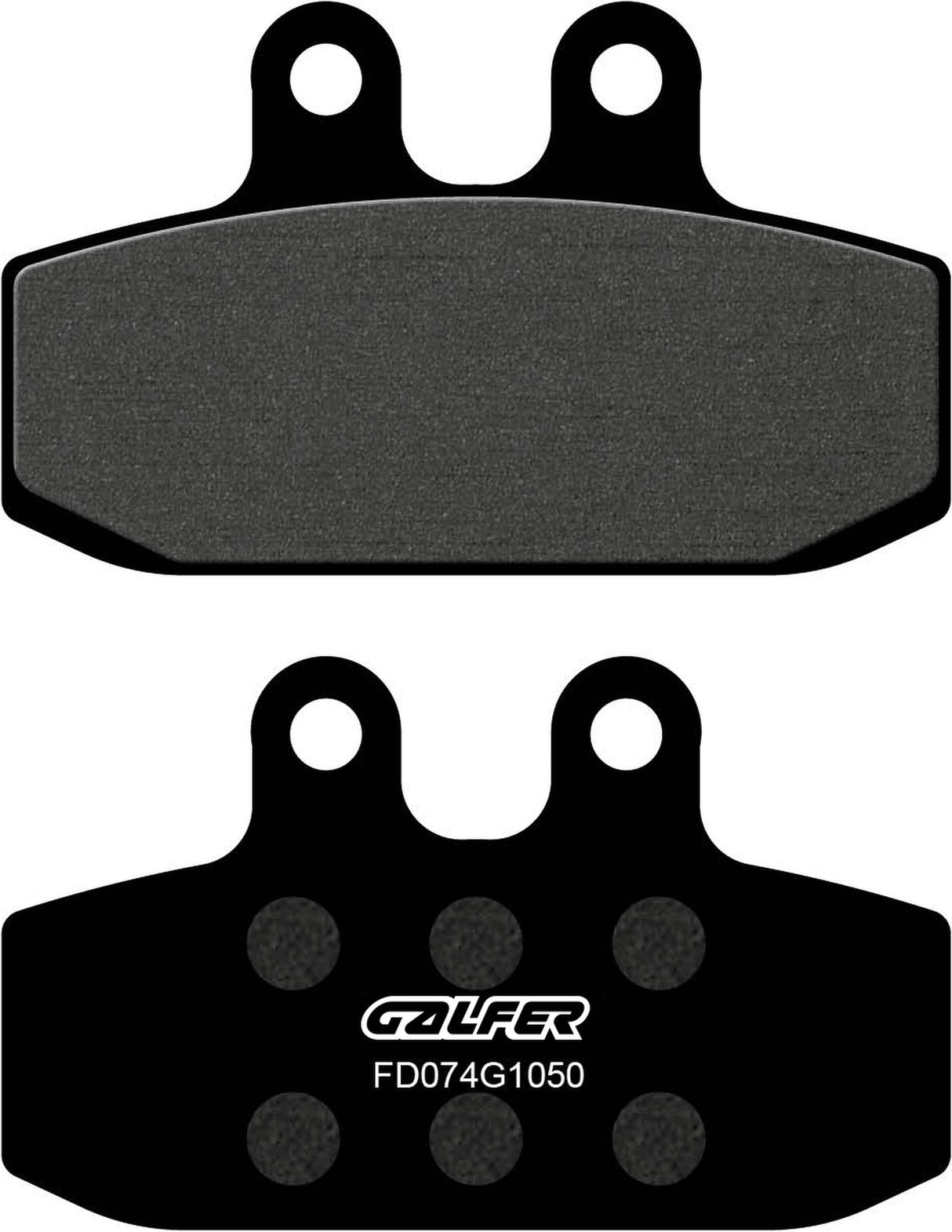 Front Scooter Brake Pads - Galfer Compatible With Garelli 125 Gta (1987)