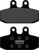 Front Semi-Metal Brake Pads - Galfer Compatible With Derbi Rambla 250 Ie (2008)