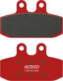 Rear Semi-Metal Trial Top Brake Pads - Galfer Compatible With Moto Guzzi V7 Scrambler 750 (2012)
