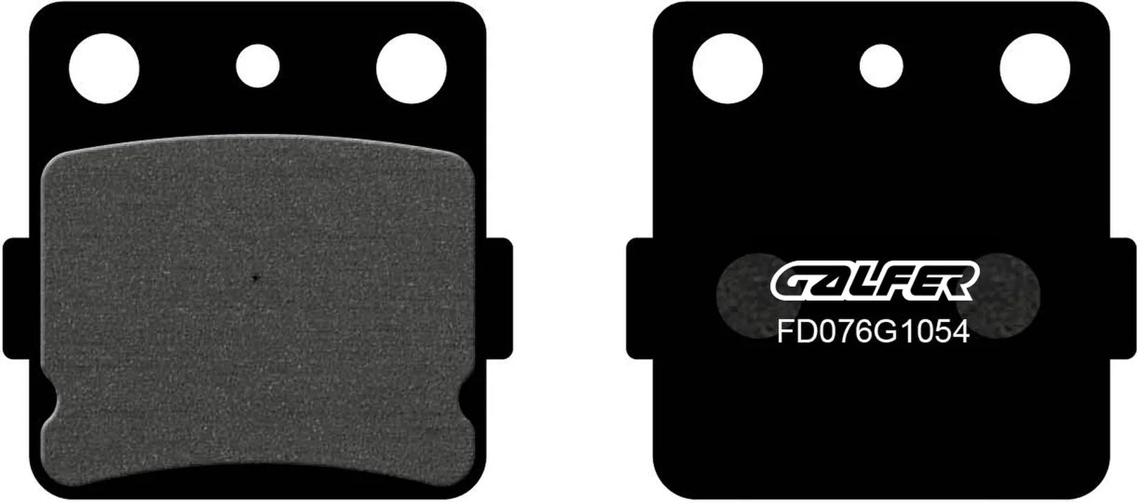 Rear Semi-Metal Brake Pads - Galfer Compatible With Suzuki Lt 250 Rf Quadracer (1985)