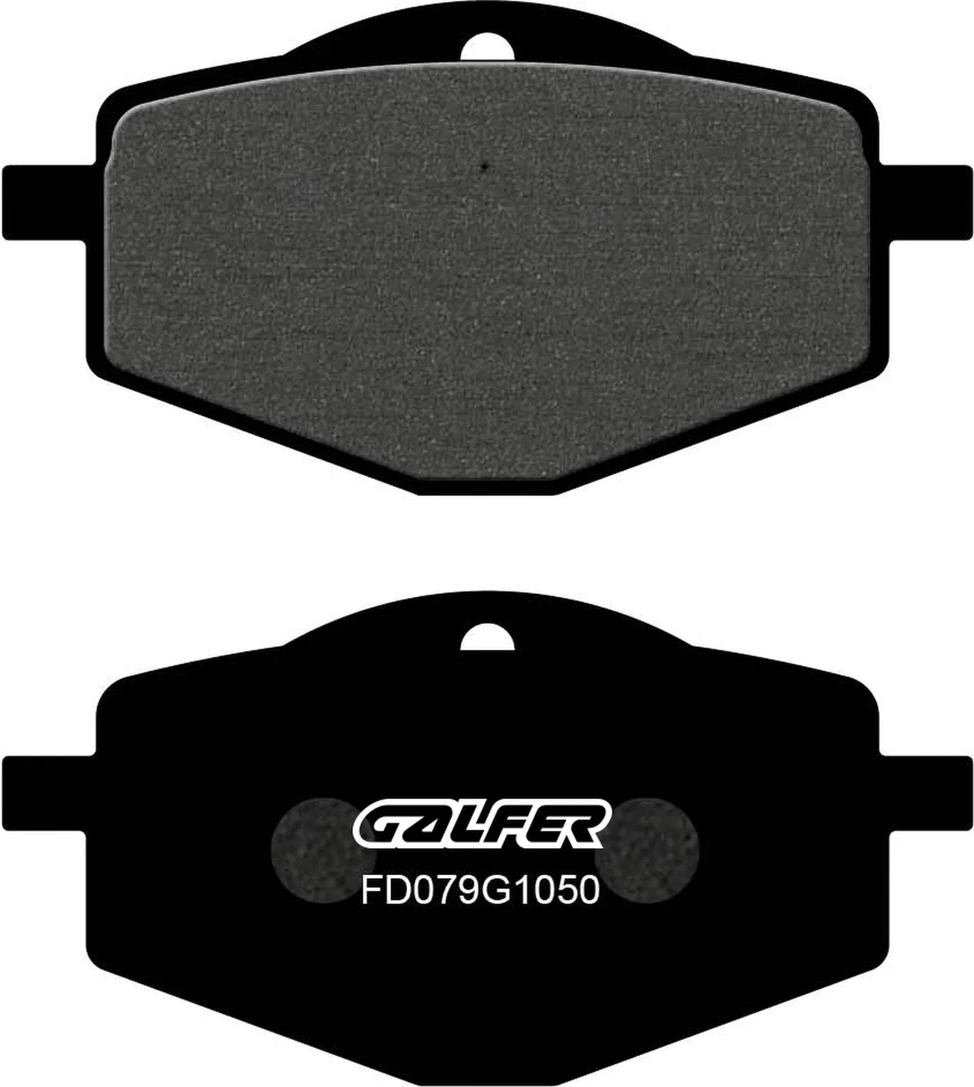 Front Scooter Brake Pads - Galfer Compatible With Yamaha Dt 125 R (2005)