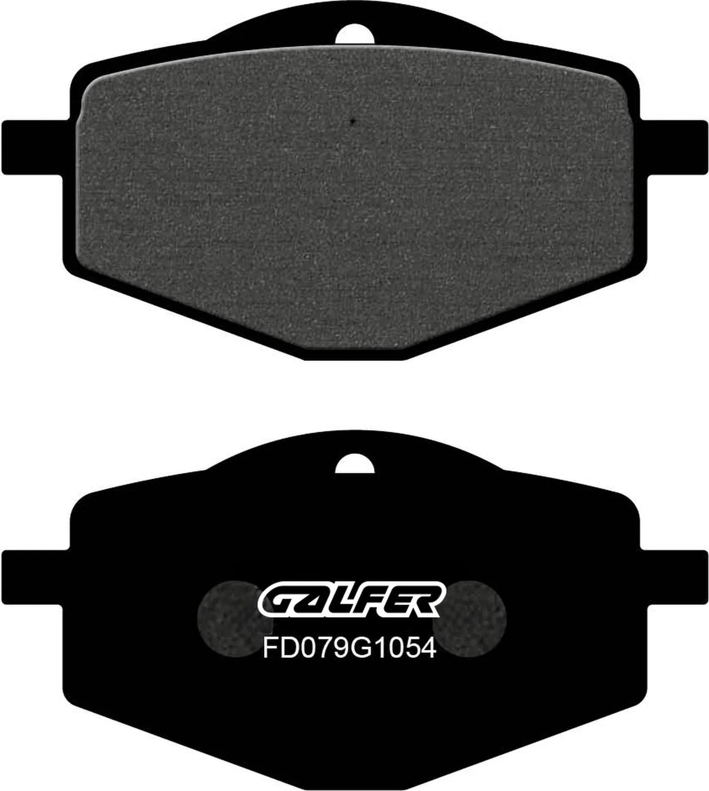 Front Semi-Metal Brake Pads - Galfer Compatible With Yamaha Yfz 350 T U Wa B D Ban (1987-1989)