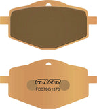 Rear Sintered Street Brake Pads - Galfer Compatible With Yamaha Tdr 80 (1989)