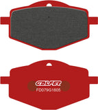 Rear Semi-Metal Trial Top Brake Pads - Galfer Compatible With Yamaha Dt 125 R - Re (1988-2004)