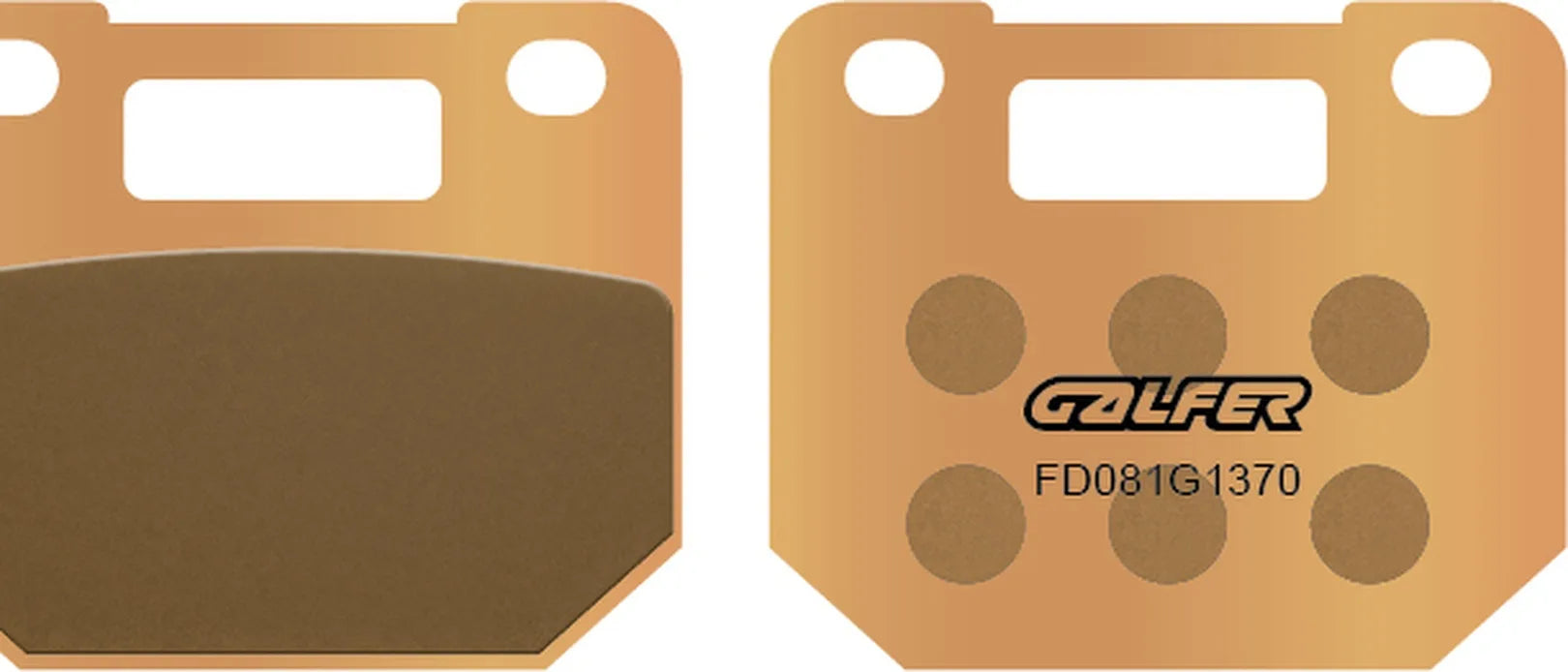 Front Sintered Street Brake Pads - Galfer Compatible With Ycf Gp 157 155 (2023)