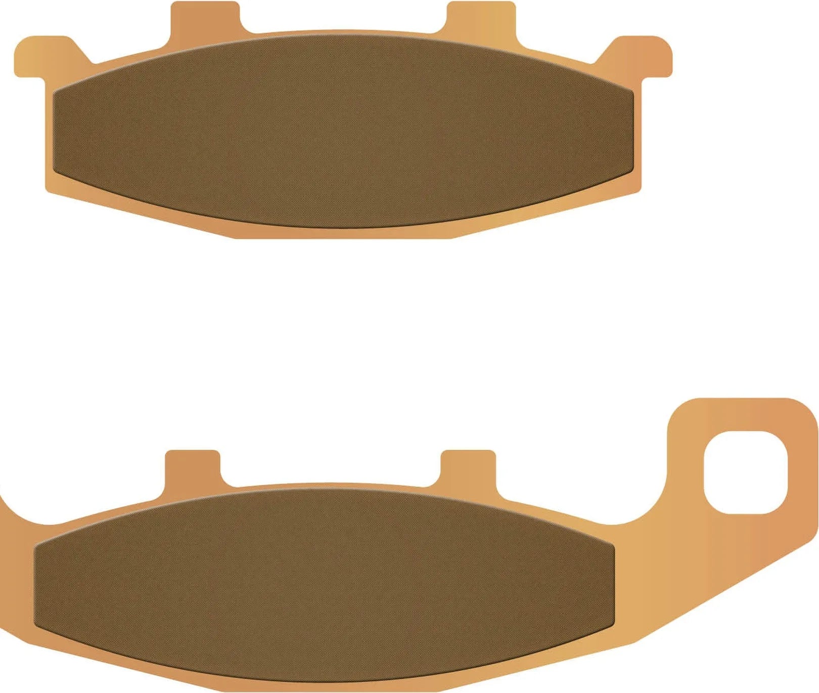 Rear Sintered Street Brake Pads - Galfer Compatible With Kawasaki Zzr 400 (1990)