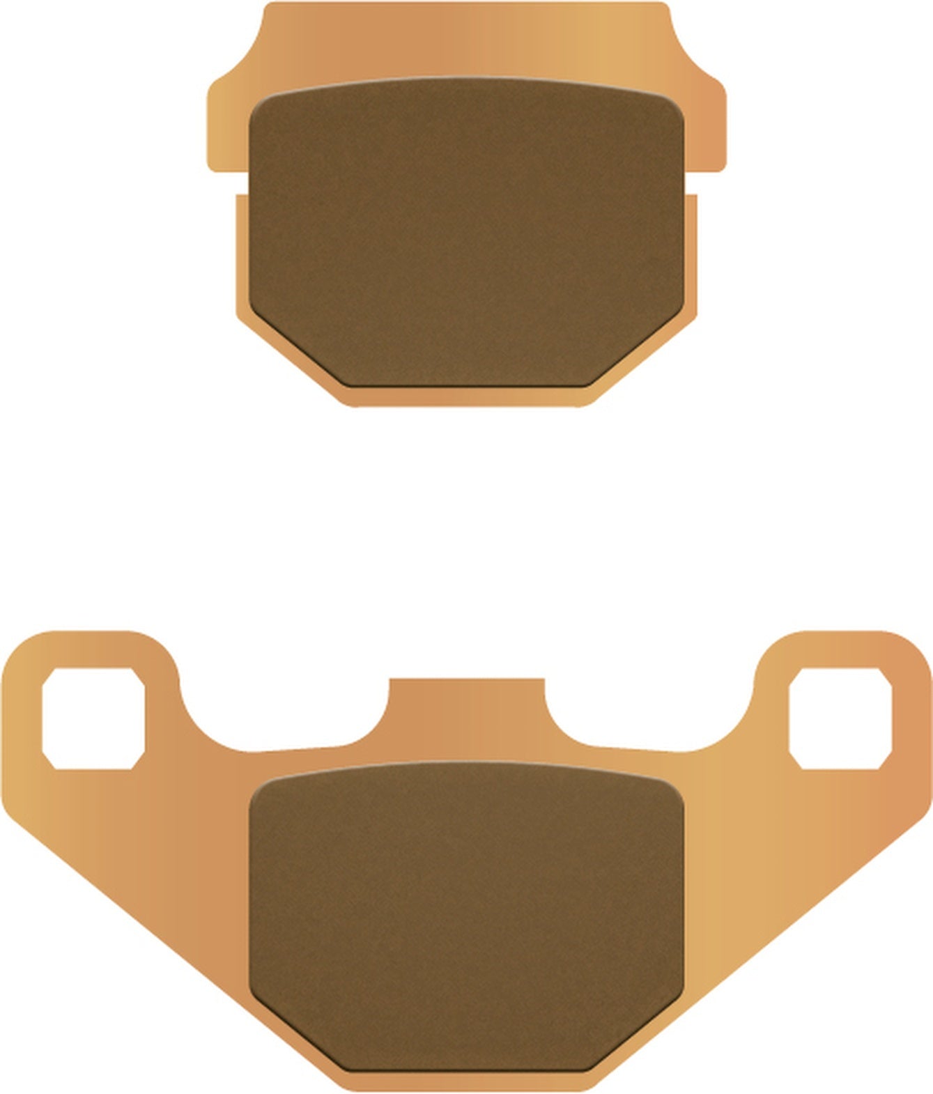 Front Sintered Off-Road Brake Pads - Galfer Compatible With Adly Thunder 50 Bike (2006)