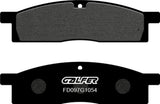 Front Semi-Metal Brake Pads - Galfer Compatible With Yamaha Tt R 125 (2008)