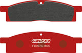 Front Semi-Metal Trial Top Brake Pads - Galfer Compatible With Yamaha Tt R 125