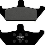 Front Semi-Metal Brake Pads - Galfer Compatible With Yamaha Dt 125 Lc Tenere (1988)
