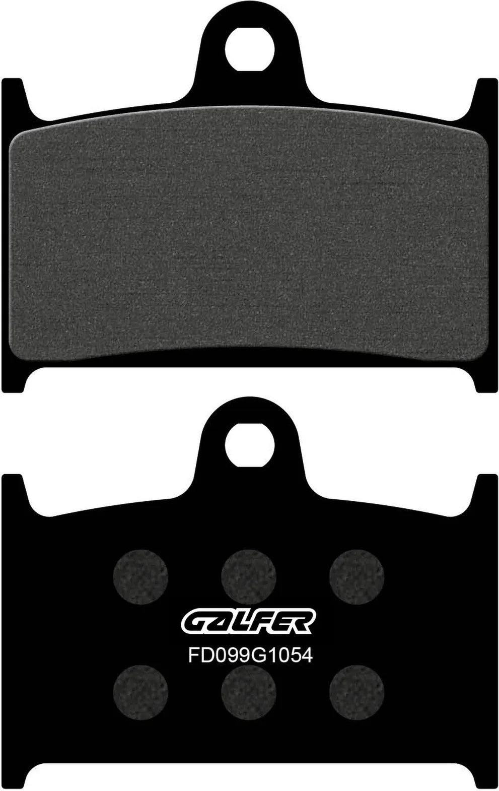 Front Semi-Metal Brake Pads - Galfer Compatible With Suzuki Gsx-R 400 R (1990)