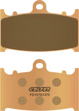 Front Sintered Street Brake Pads - Galfer Compatible With Kawasaki Vn 1700 Voyager (2009)
