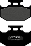 Rear Semi-Metal Brake Pads - Galfer Compatible With Kawasaki Kdx 250 R (1992)