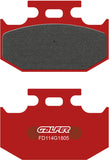 Rear Semi-Metal Trial Top Brake Pads - Galfer Compatible With Suzuki Dr 250 S (1990)