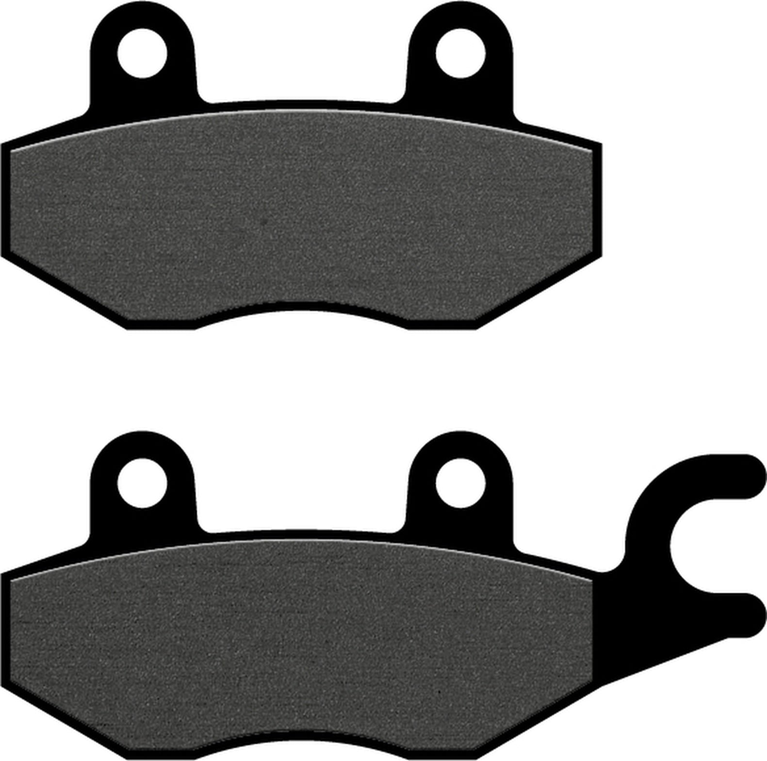Rear Scooter Brake Pads - Galfer Compatible With Blaney Xl 200 Trooper (2003)