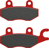 Rear Semi-Metal Trial Top Brake Pads - Galfer Compatible With Daelim Roadwin 250 (2008-2010)