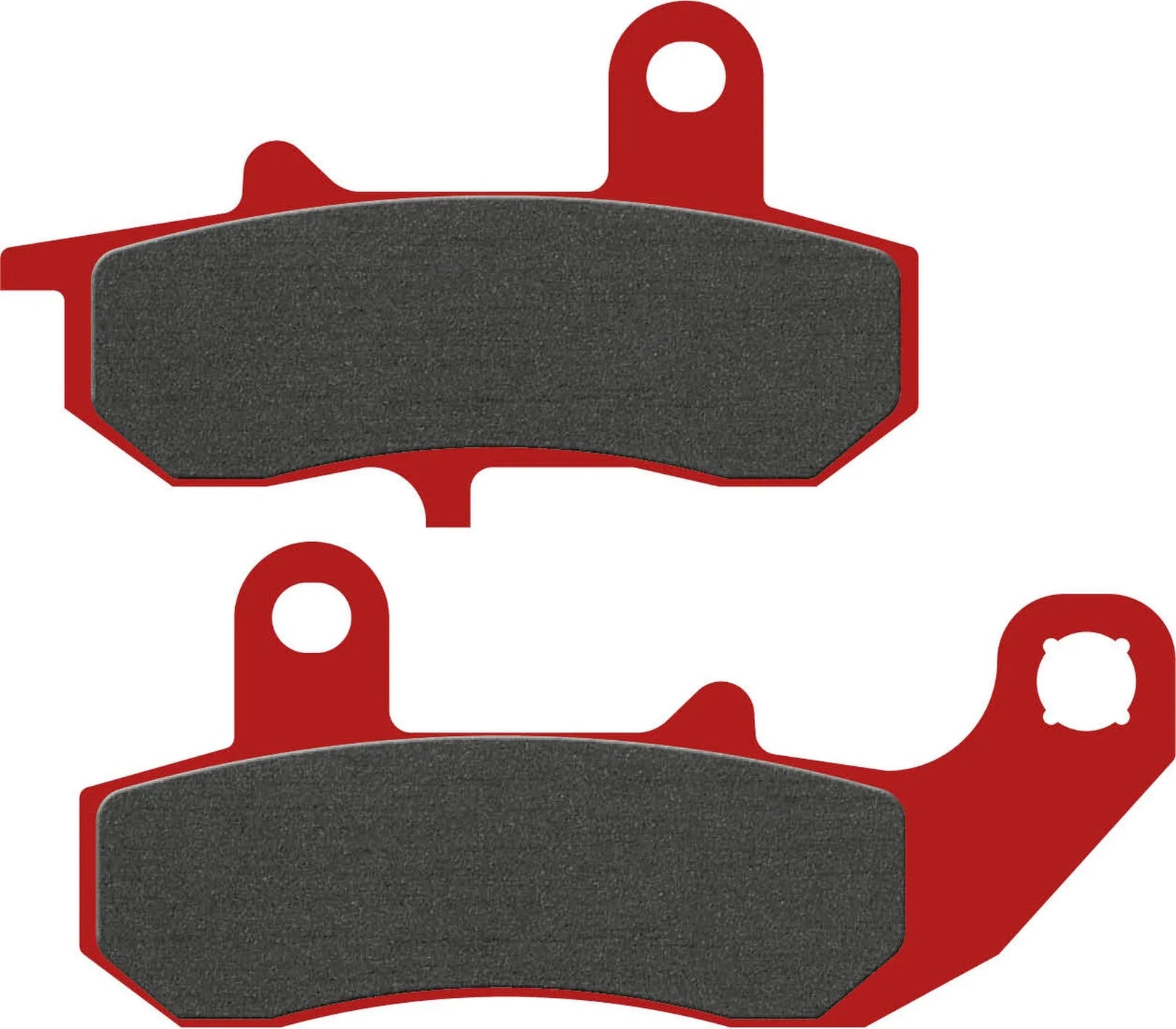 Rear Semi-Metal Trial Top Brake Pads - Galfer Compatible With Suzuki Dr 800 S Sl Big (1990-1991)