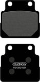Front Semi-Metal Brake Pads - Galfer Compatible With Honda Cb 450 Dx (1989)