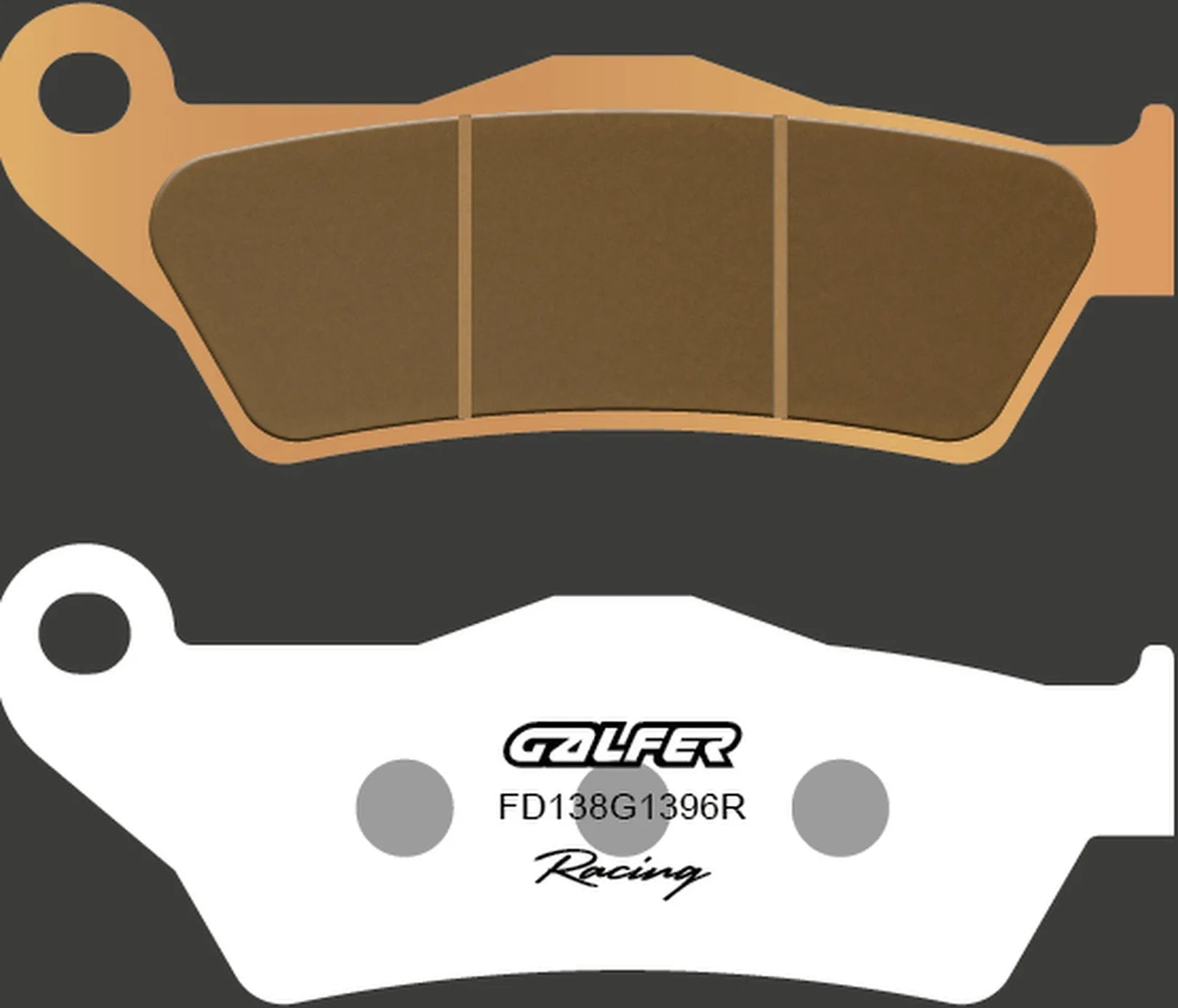 Front Sintered Racing Off-Road Brake Pads - Galfer Compatible With Italjet Dragster 200 (2022)