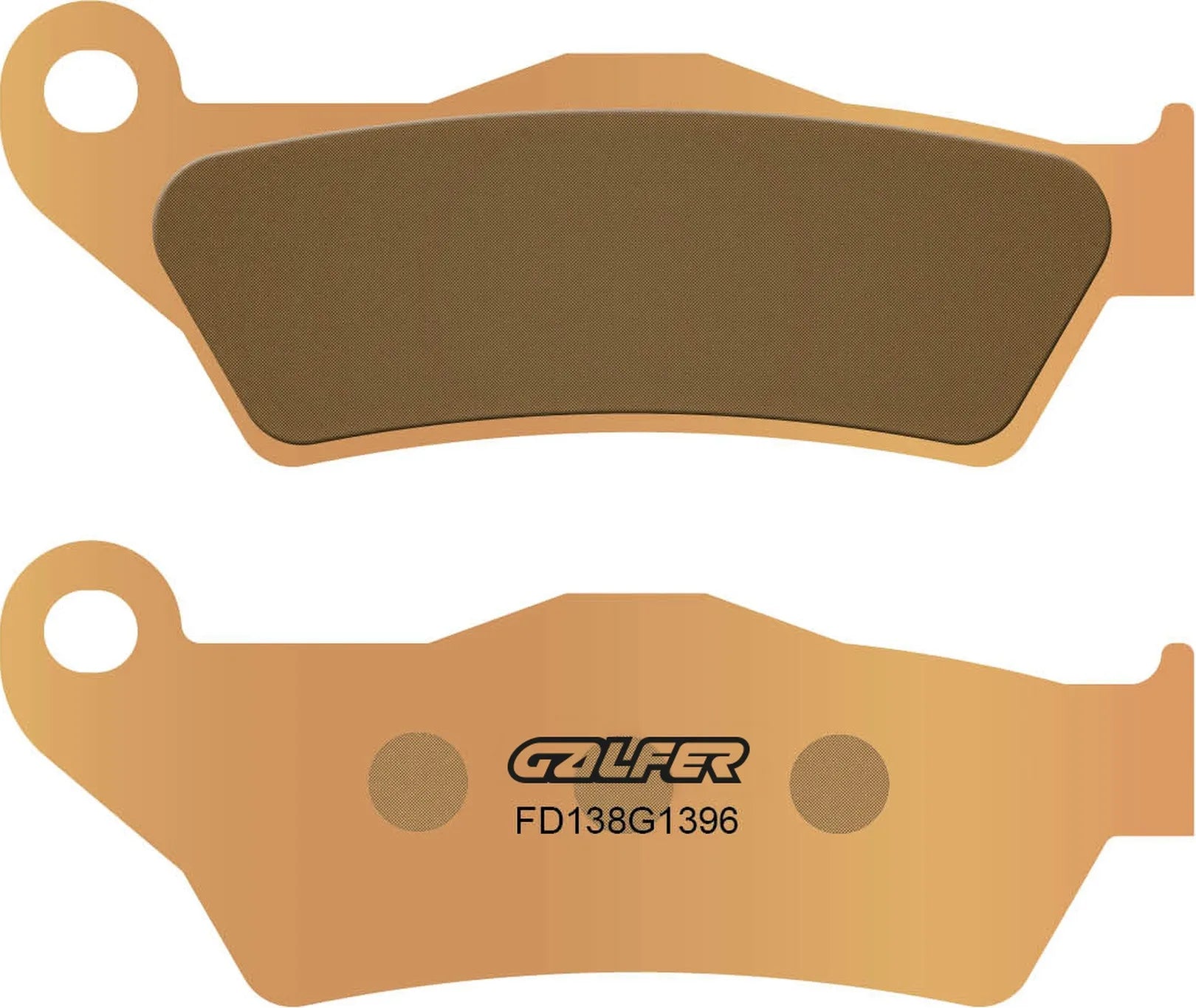 Front Sintered Off-Road Brake Pads - Galfer Compatible With T Race R (2015)