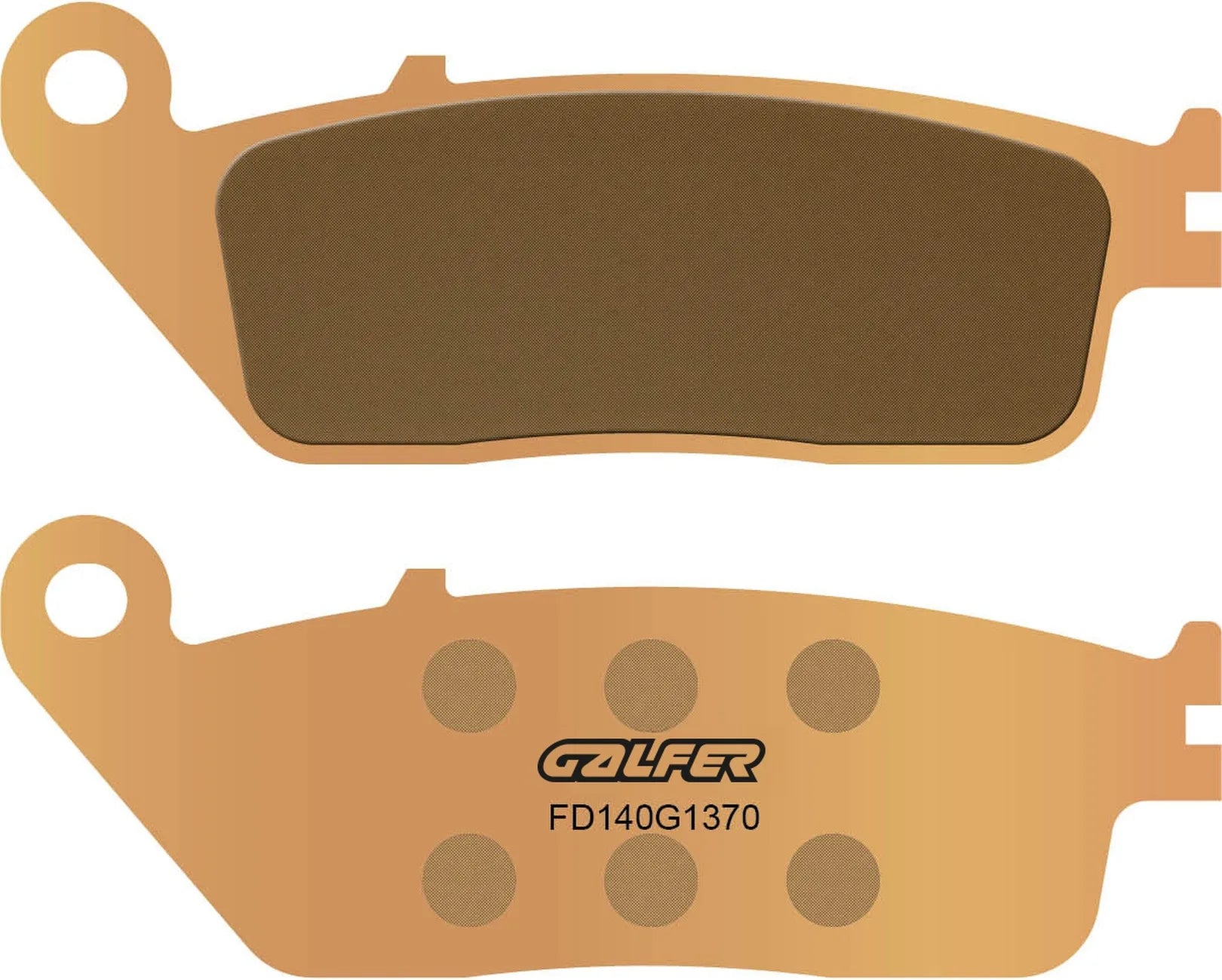 Rear Sintered Street Brake Pads - Galfer Compatible With Victory Cory Ness Croos Country 1731 (2011)