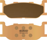 Front Sintered Street Brake Pads - Galfer Compatible With Yamaha Xj 600 Seca Ii (1992-1993)