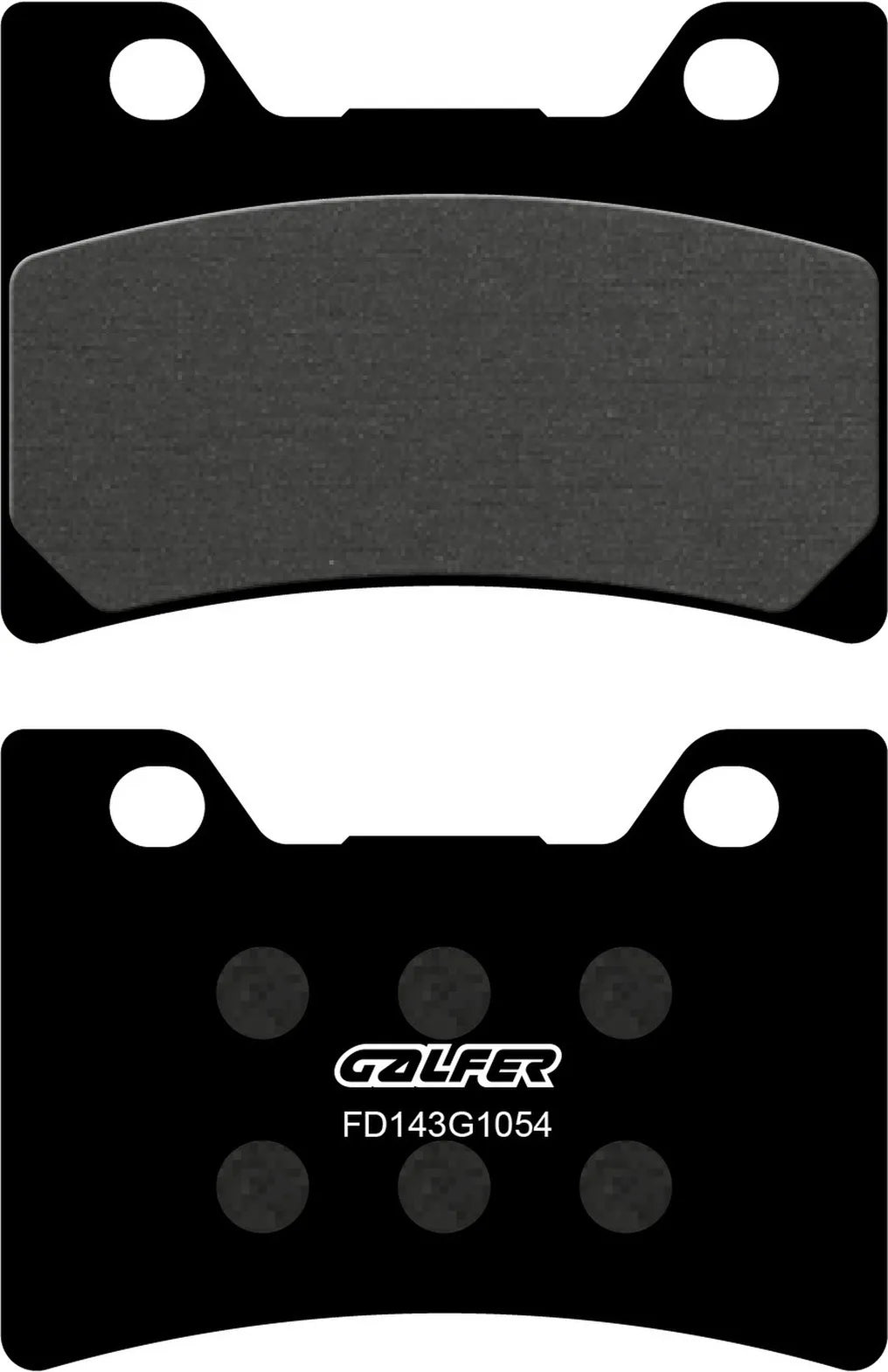 Front Semi-Metal Brake Pads - Galfer Compatible With Yamaha Fzr 1000 Exup (1993-1995)
