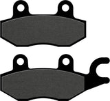 Front Left Semi-Metal Brake Pads - Galfer Compatible With Benelli Caffe Nero 250 (2008)