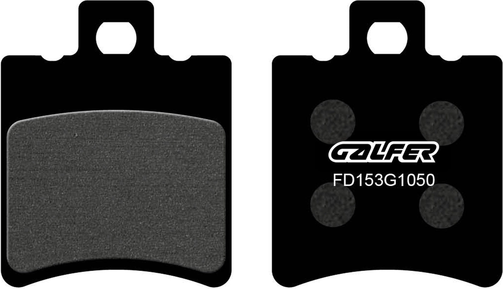 Front Scooter Brake Pads - Galfer Compatible With Atala Skeggia 50 (1999)