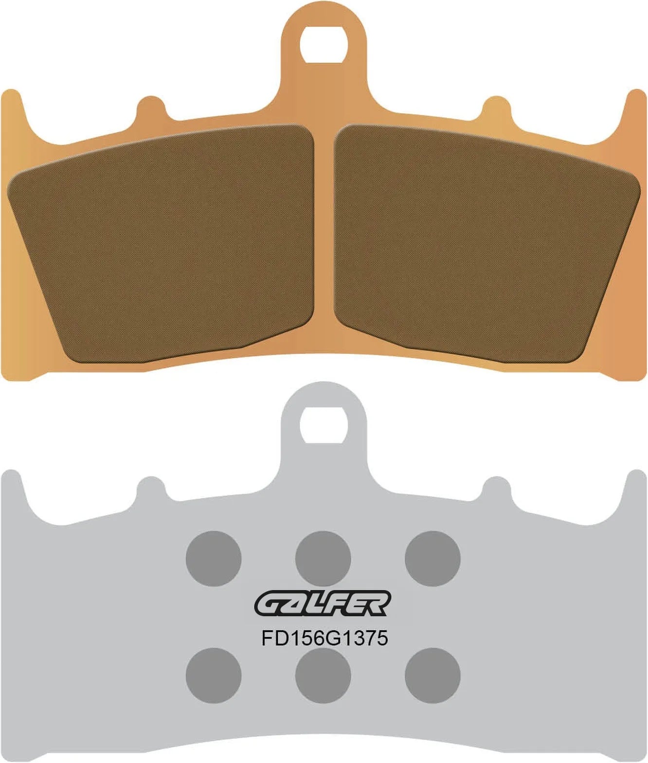Front Sintered Sport Brake Pads - Galfer Compatible With Suzuki Gsf 1200 Bandit - S