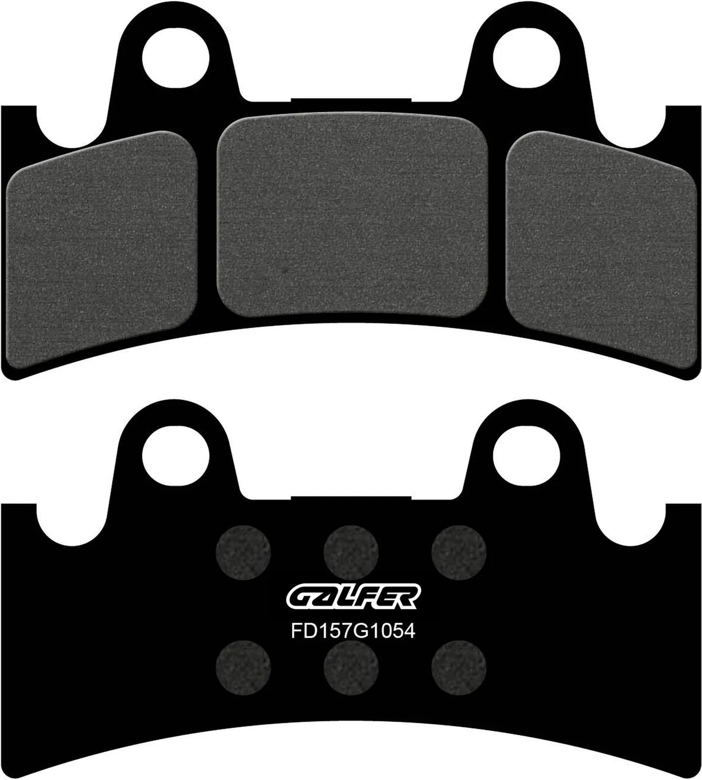 Front Semi-Metal Brake Pads - Galfer Compatible With Yamaha Yzf 750 R Sp (1993-1995)