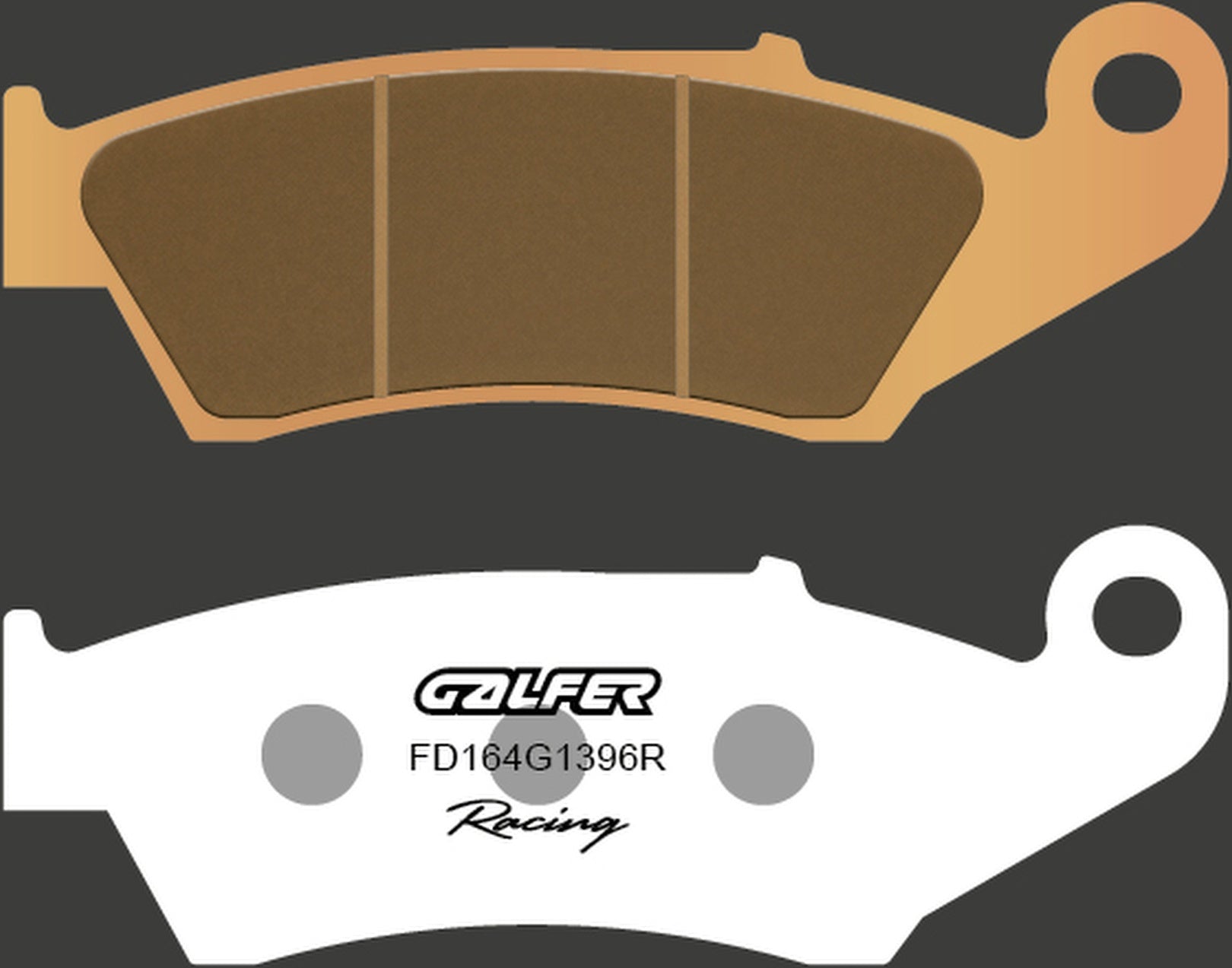 Front Sintered Racing Off-Road Brake Pads - Galfer Compatible With Cannondale X 440 (2001)