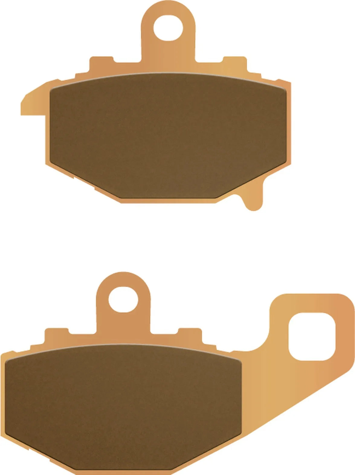 Rear Sintered Street Brake Pads - Galfer Compatible With Kawasaki Z 1000 Sx (2011)