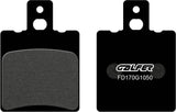 Rear Scooter Brake Pads - Galfer Compatible With Mz Muz Skorpion 500 (1994)