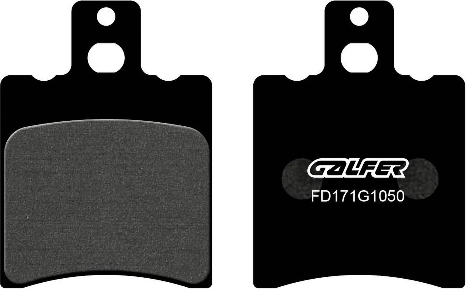 Front Scooter Brake Pads - Galfer Compatible With Hyosung Grand Prix 125 (1998)