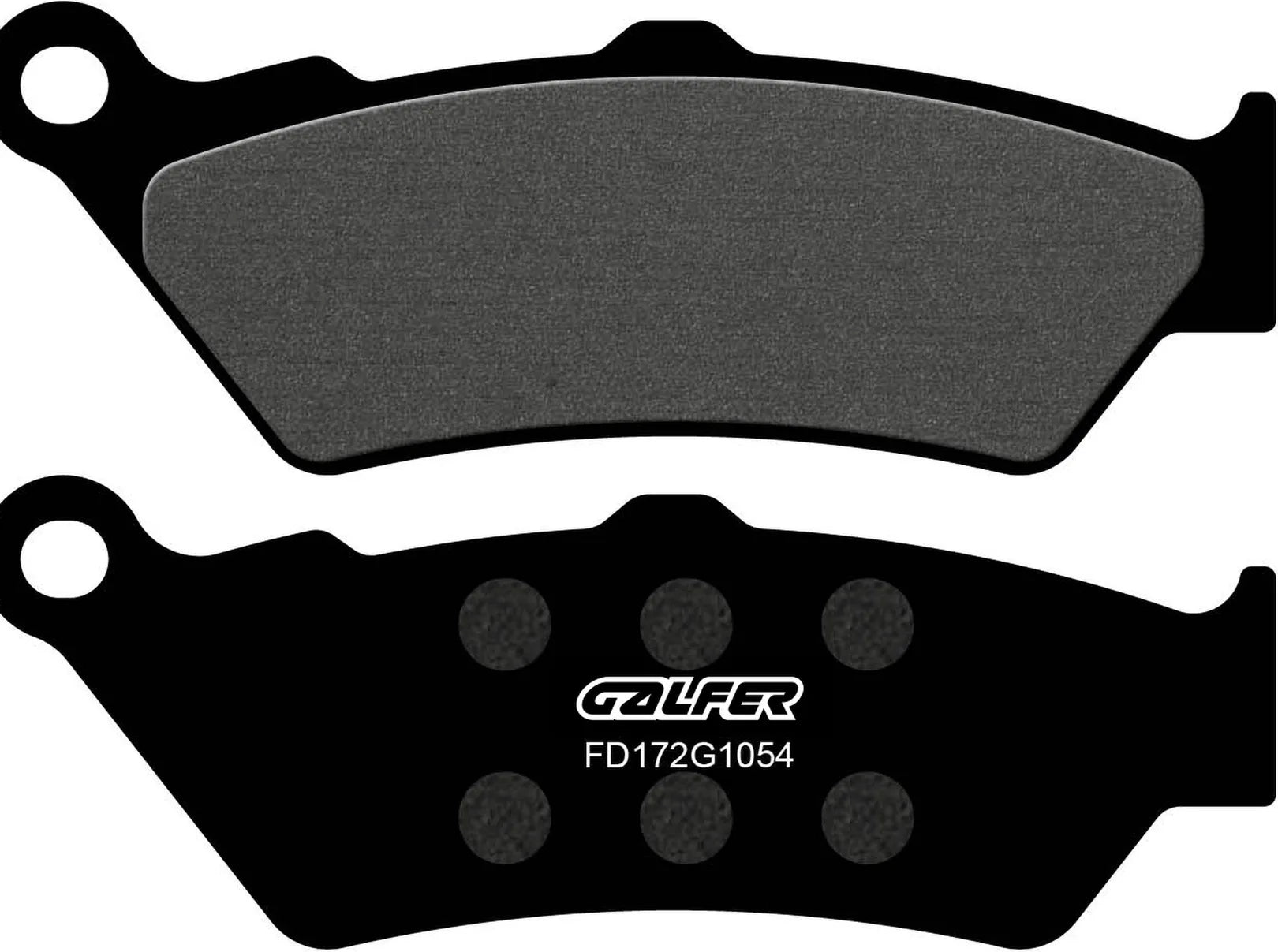 Pastillas De Freno Delantero Semimetálicas - Galfer Compatible Con Aprilia Caponord Raid 1000 (2003)