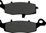 Front Left Semi-Metal Brake Pads - Galfer Compatible With Suzuki Dl 650 V-Strom Xt Abs (2015)