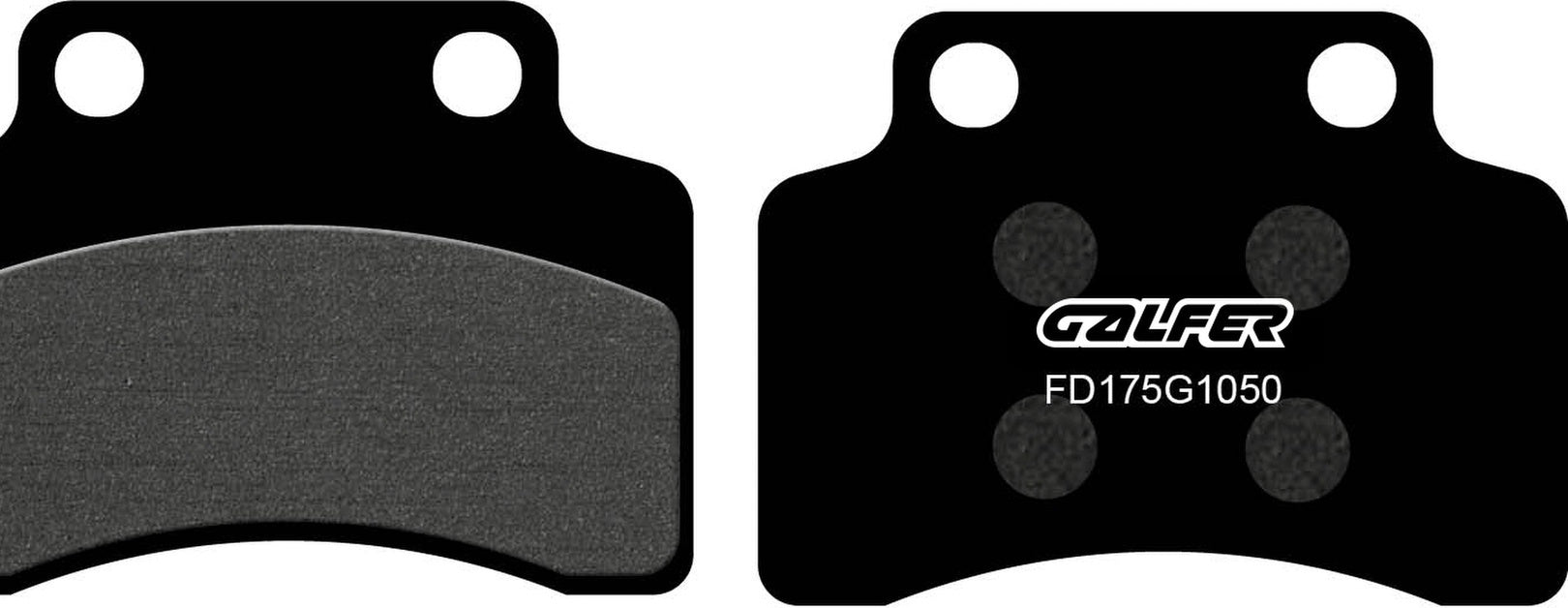Front Scooter Brake Pads - Galfer Compatible With Generic Epico 50 (2010)