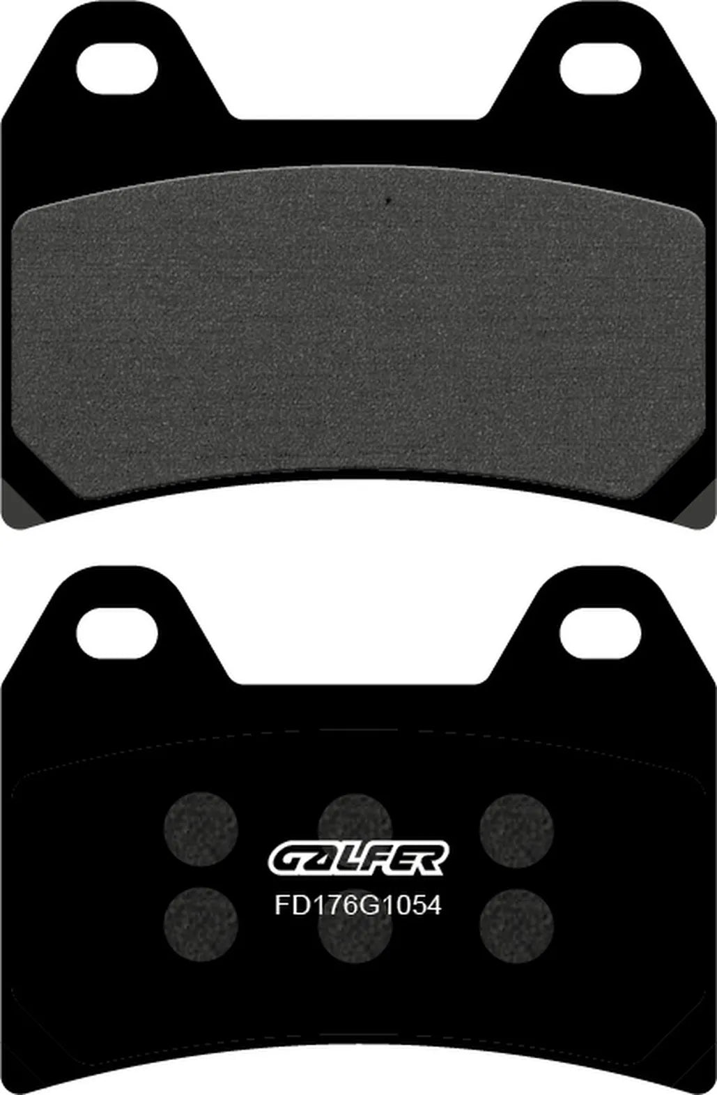 Front Semi-Metal Brake Pads - Galfer Compatible With Hyosung Gd 250 R (2014)